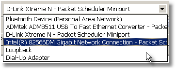 Adapter selection